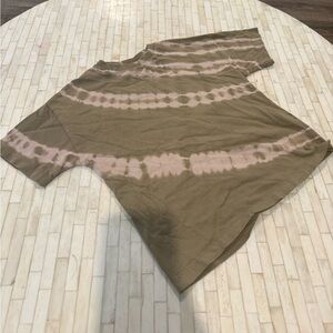 Zara T-Shirt Tie-die Beige